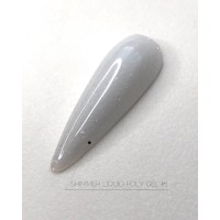 Рідкий полігель Crooz Shimmer Liquid Polygel №01, 15 мл